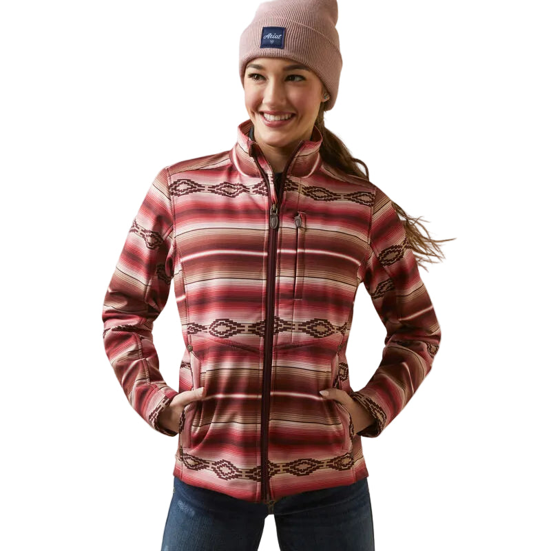 Ariat Women's Softshell Jacket Blushing Serape