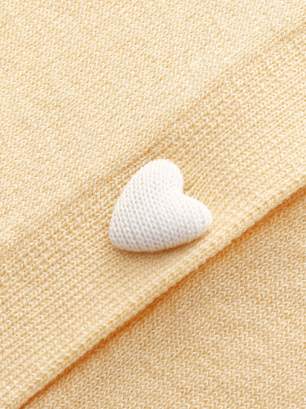 Lyocell Blend Sequined Heart Women Short Sleeve Cardigan