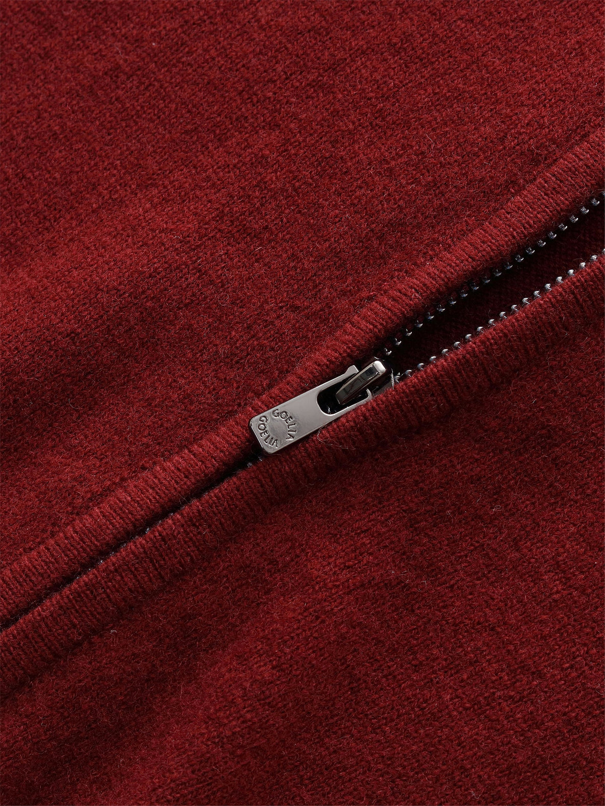100% Wool Zip-Up Women Knit Hooded Cardigan