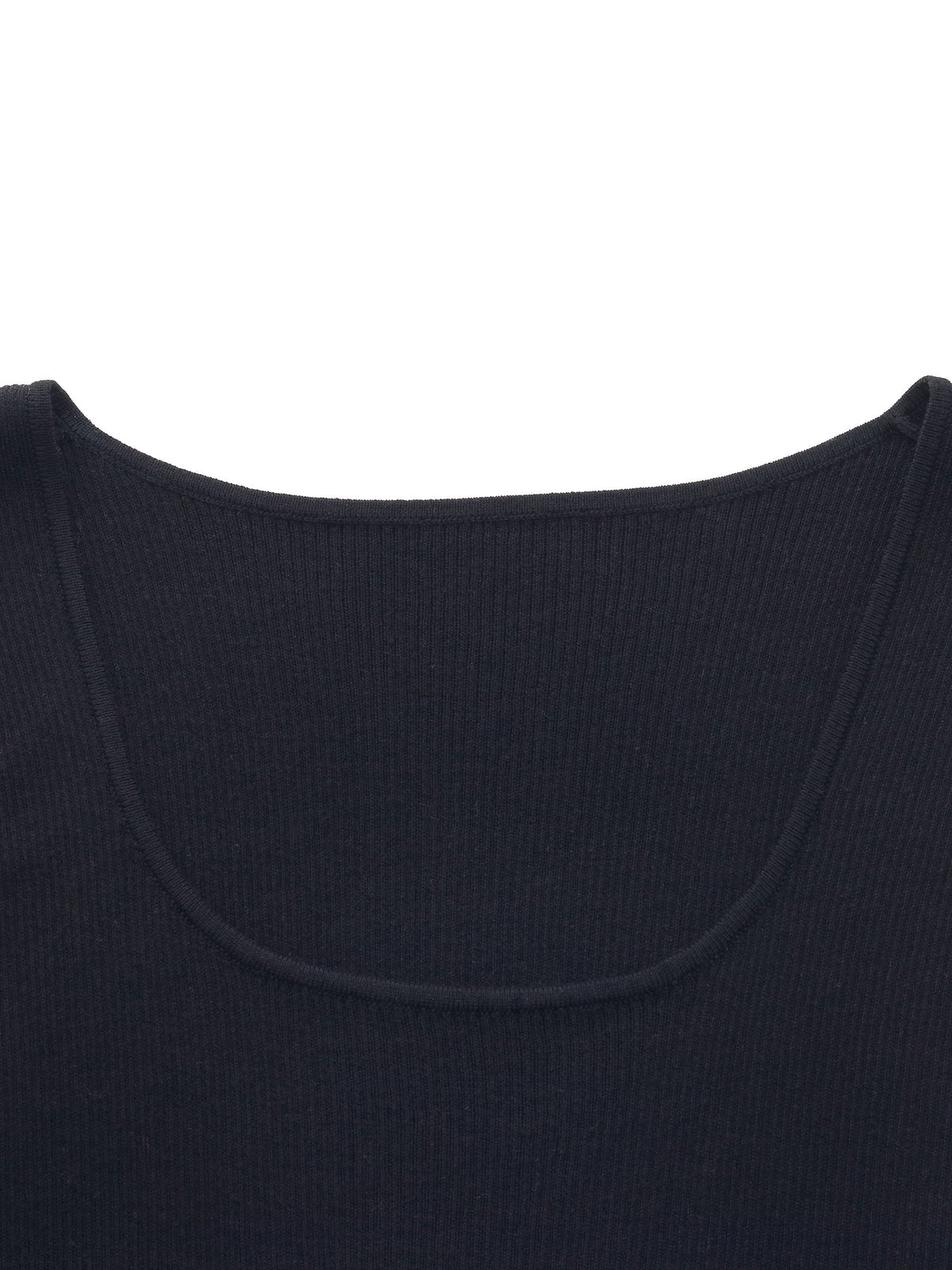 Square Neck Women Knit Tank Top