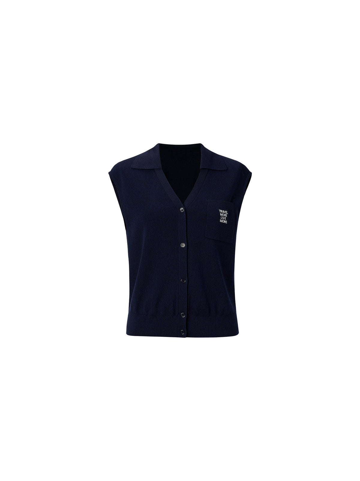 Lyocell Blend V-Neck Women Knit Vest