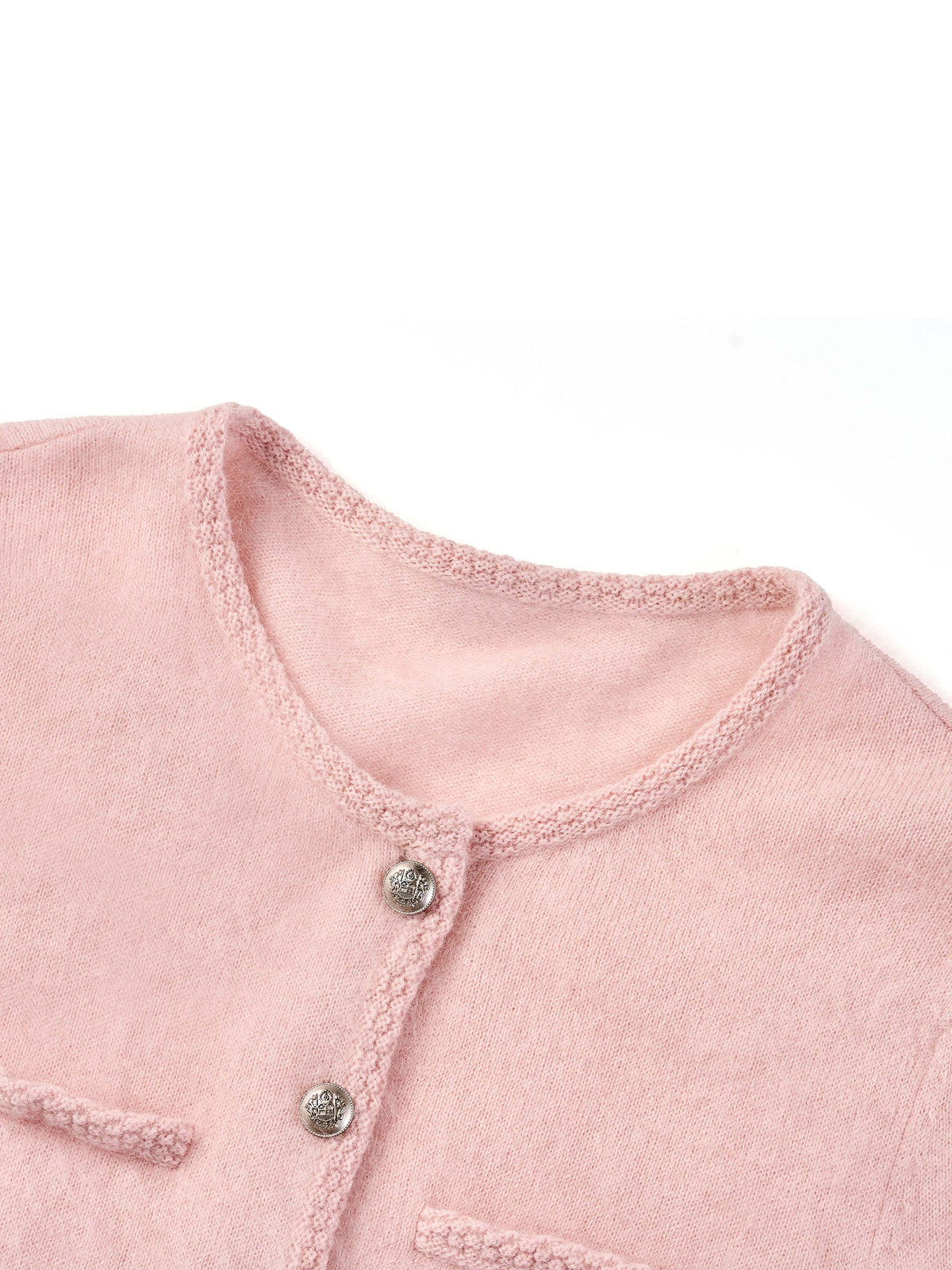 100% Brushed Cashmere Women Cardigan
