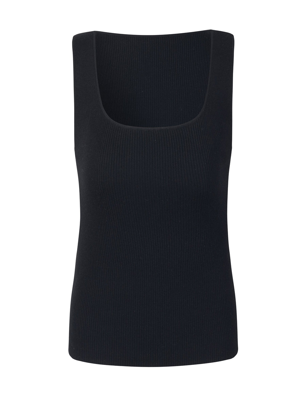 Square Neck Women Knit Tank Top