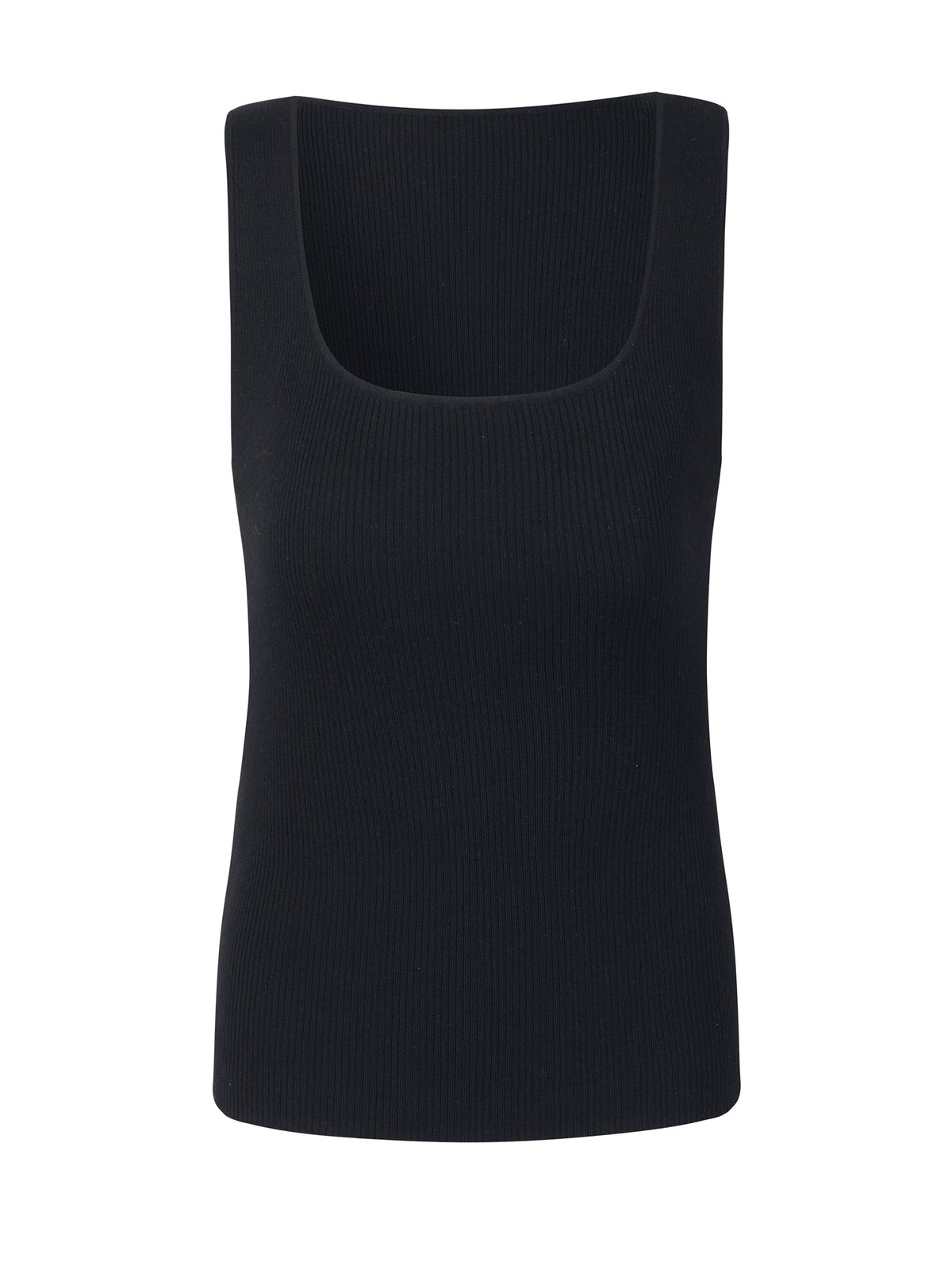 Square Neck Women Knit Tank Top