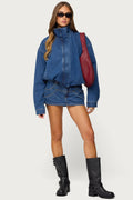 Hilary Oversized Denim Coat