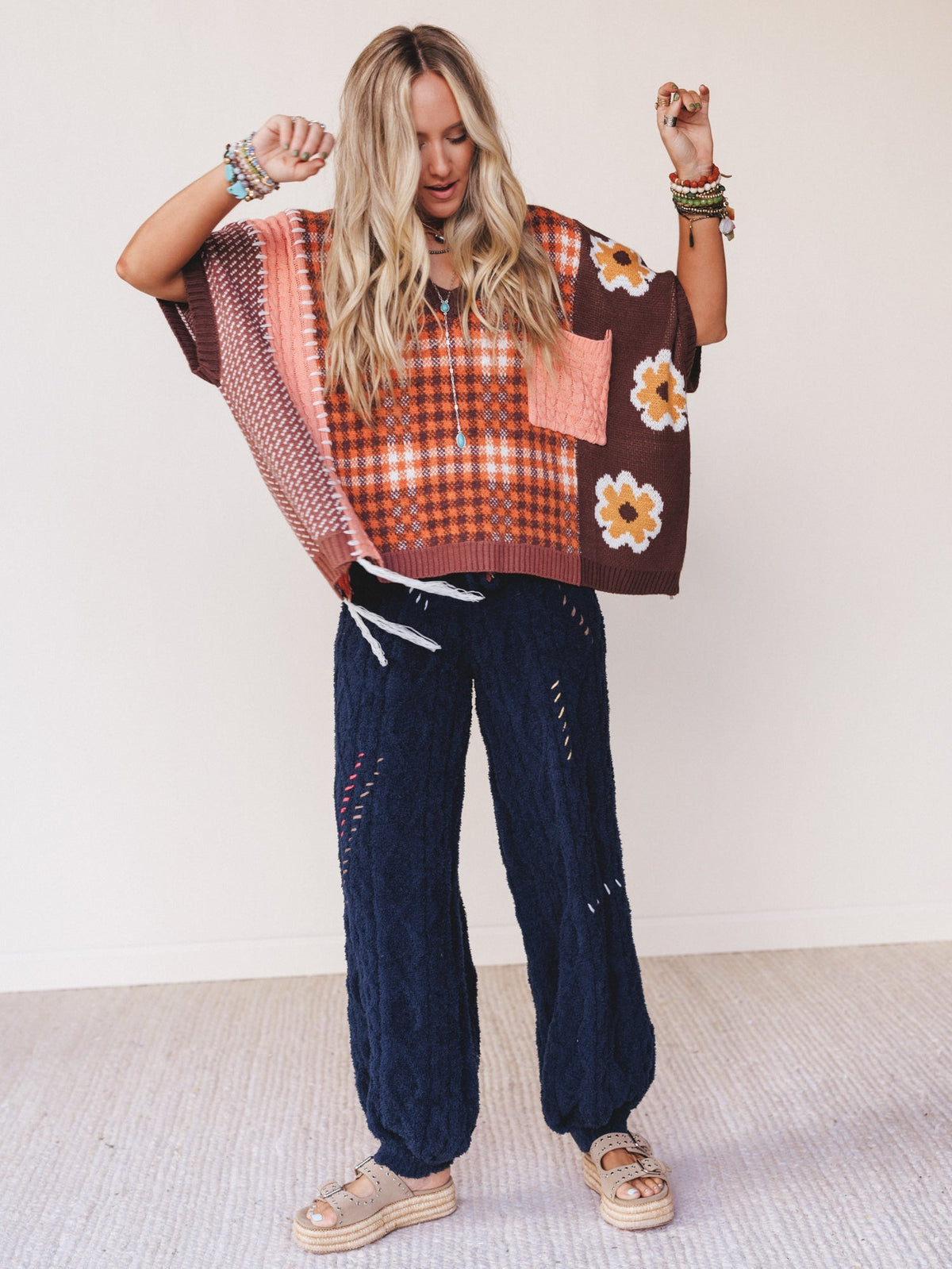 Blanket Crush Sweater - Orange