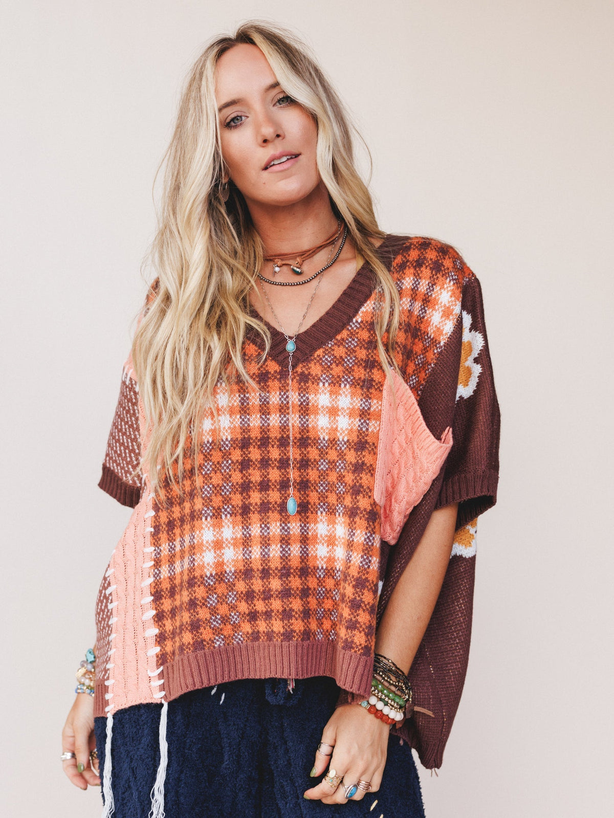 Blanket Crush Sweater - Orange