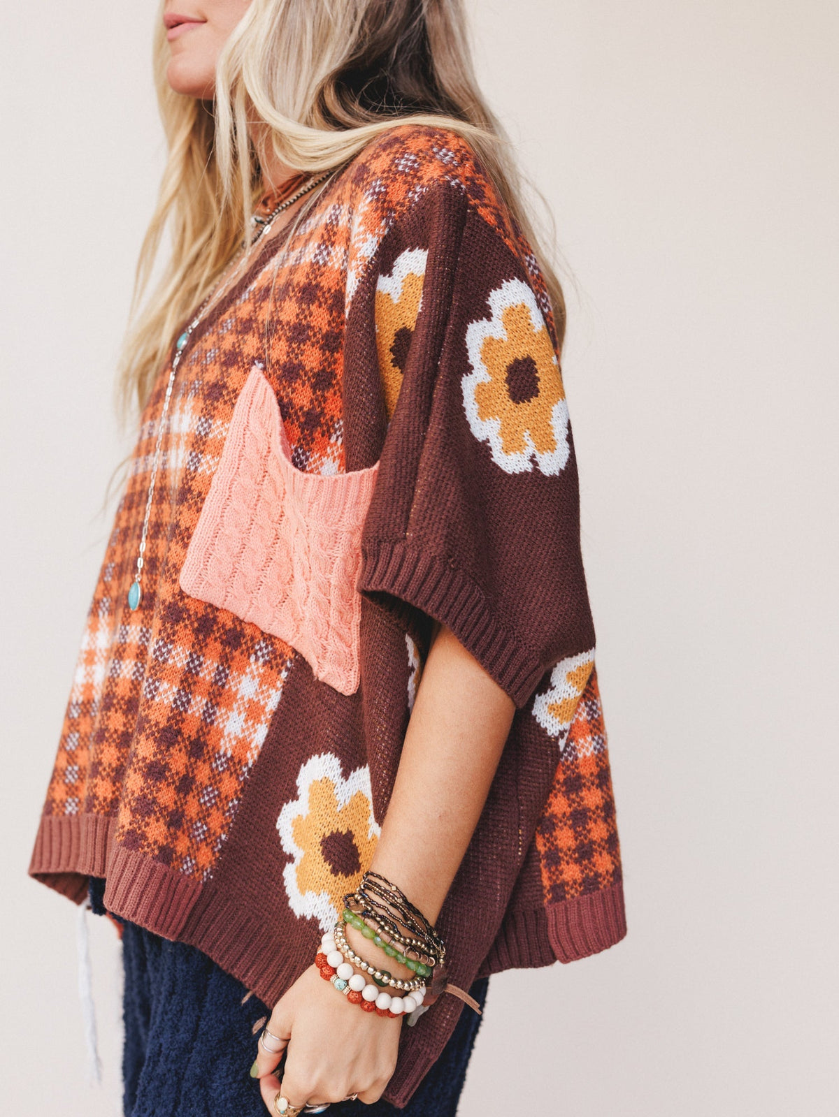 Blanket Crush Sweater - Orange