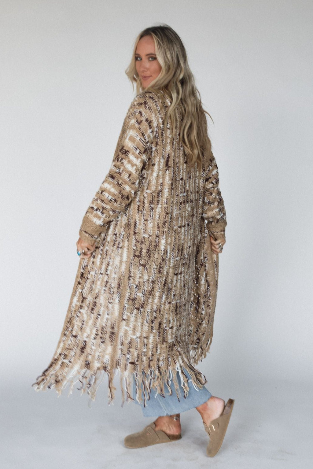Evening Glow Cardigan - Latte