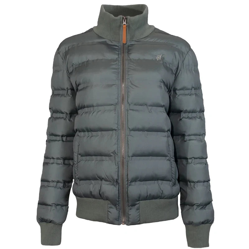 Hooey Women's Quilted Track Jacket - Green