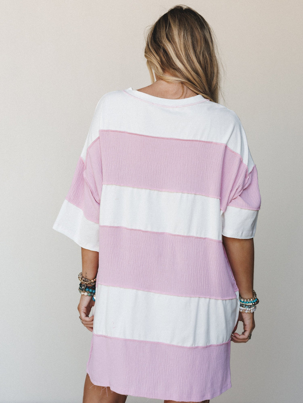 The Nest Perfect Match Dress - Orchid Pink Ivory