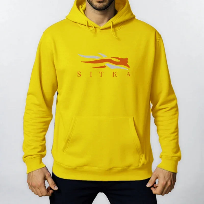 Letter Printed Sweatshirt Men Street Oversize Autumn Hooded Hipster Soft Hoodies Hip Hop Warm Sportswears