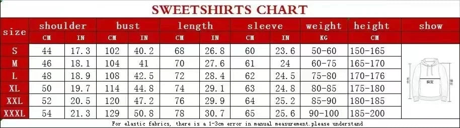 Autumn and Winter Anime Men's Pullover - Harajuku Style Berserker Pattern Loose Hoodie. Fashionable Unisex Long Sleeves