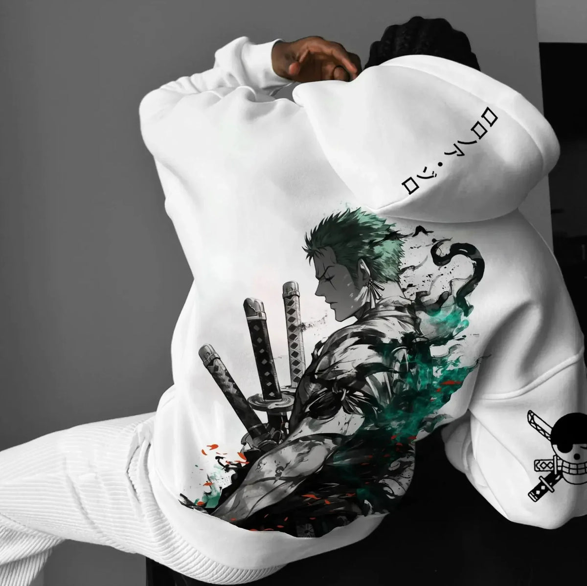Anime Men Women Hooded Sweatshirt Streetwear Casual Pullover Hoodie Graphic Print Long Sleeve Spring Autumn Tops