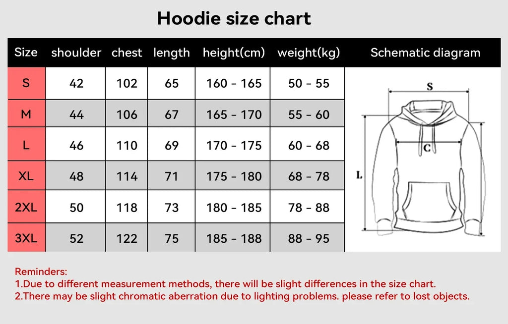 Printed Hoodie Sweatshirt Men's and Women's Hoodie Men's Tops Sports Hoodie Harajuku Hoodie
