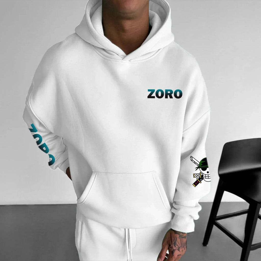 Anime Men Women Hooded Sweatshirt Streetwear Casual Pullover Hoodie Graphic Print Long Sleeve Spring Autumn Tops