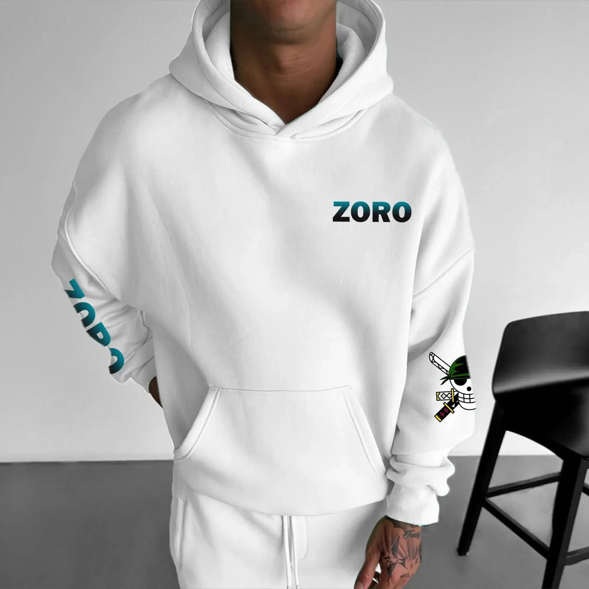 Anime Men Women Hooded Sweatshirt Streetwear Casual Pullover Hoodie Graphic Print Long Sleeve Spring Autumn Tops