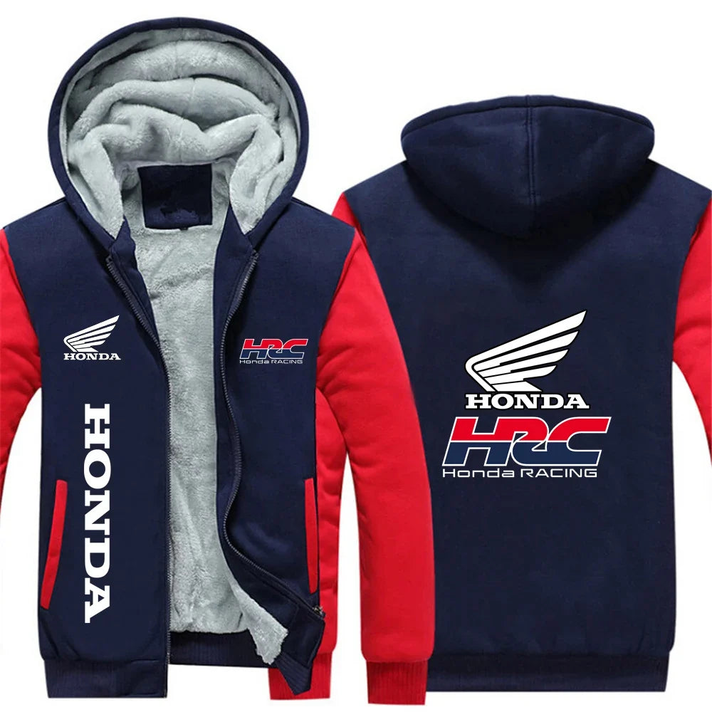Men's New Hoodies Sweatshirts Autumn Winter Warm Thicken Fleece Fashion Zipper Coats Jackets Harajuku Top
