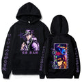 Japanese Anime Jojo's Bizarre Adventure Harajuku Hoodies Men Clothes Hot Manga Joutarou Kuujou Cool Posters Graphics Sweatshirts