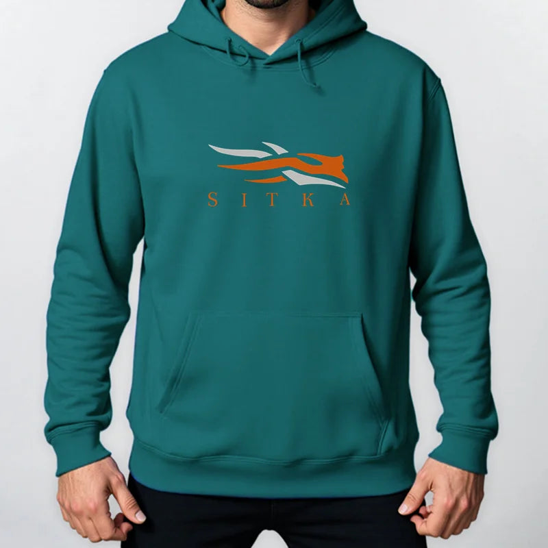 Letter Printed Sweatshirt Men Street Oversize Autumn Hooded Hipster Soft Hoodies Hip Hop Warm Sportswears
