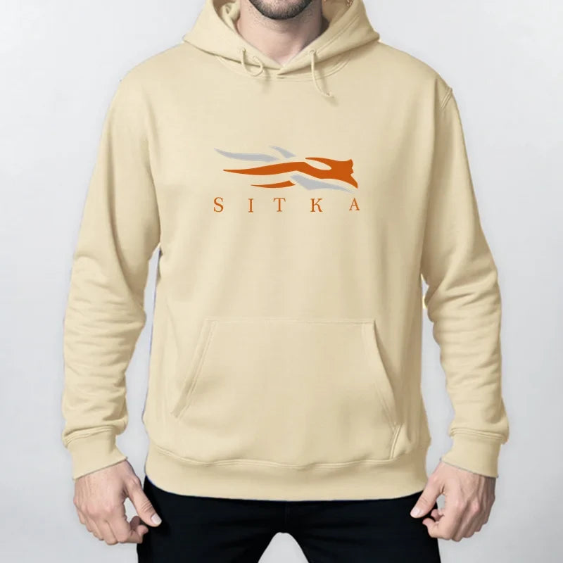 Letter Printed Sweatshirt Men Street Oversize Autumn Hooded Hipster Soft Hoodies Hip Hop Warm Sportswears