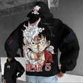 Anime Hoodie Men Women One Piece Luffy Gear 5 Nika Streetwear Casual Pullover Sweatshirt Autumn Winter Cosplay Long Sleeve Tops