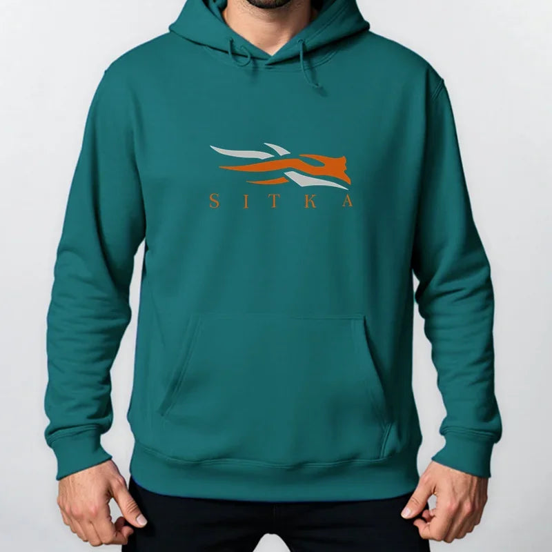 Letter Printed Sweatshirt Men Street Oversize Autumn Hooded Hipster Soft Hoodies Hip Hop Warm Sportswears