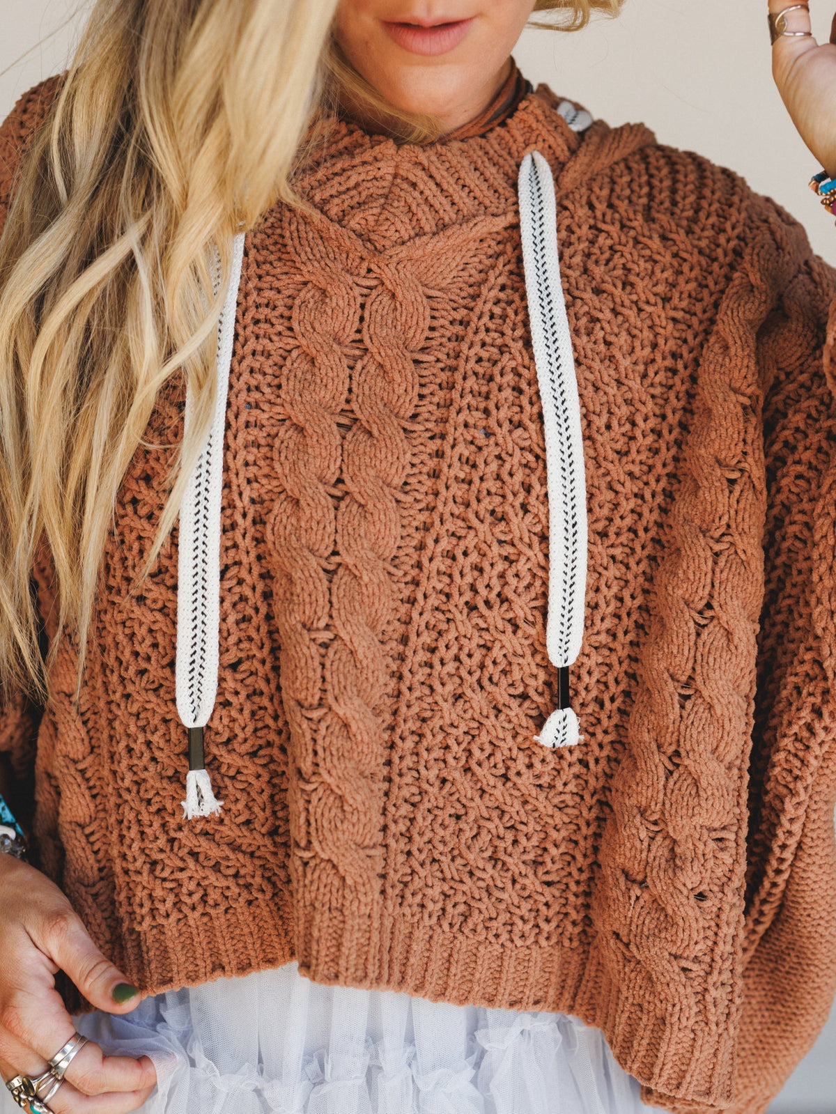 River Tangle Sweater - Camel