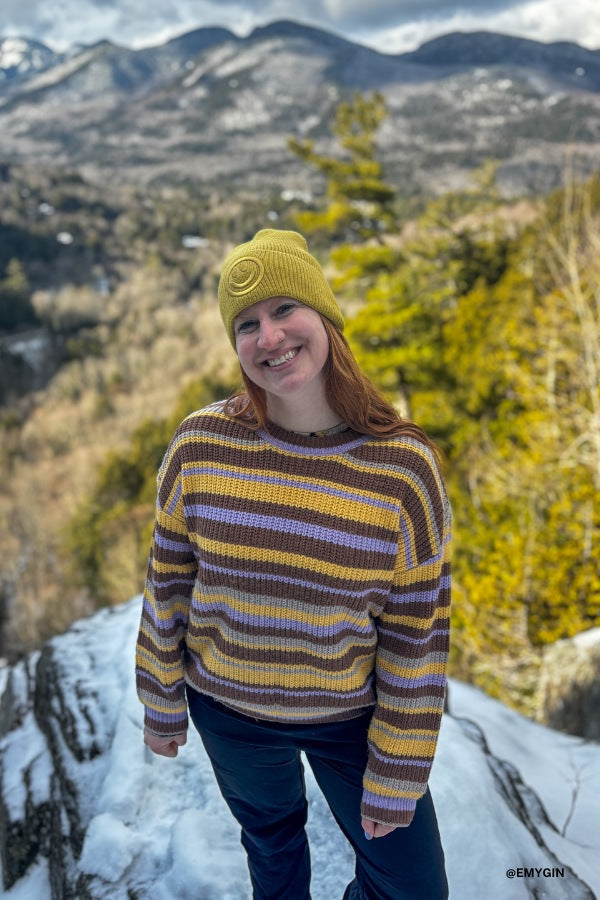 Nomad Line Sweater - Yellow