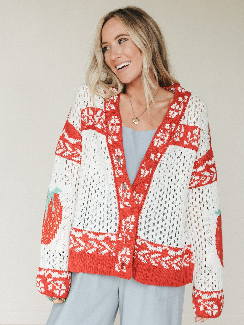 Love You Sweater - Red
