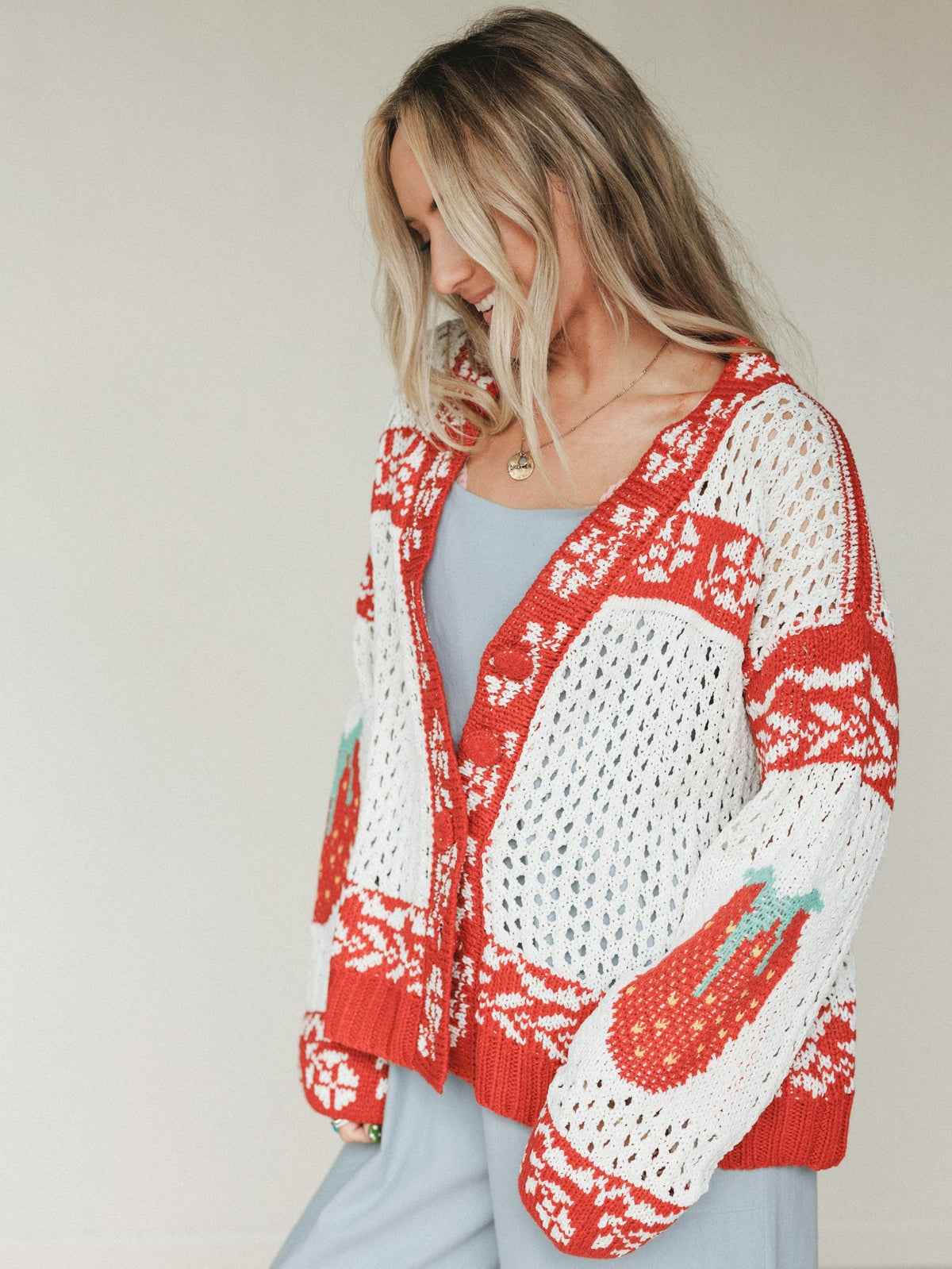 Love You Sweater - Red