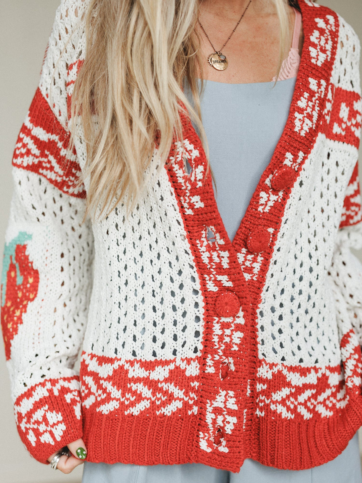 Love You Sweater - Red