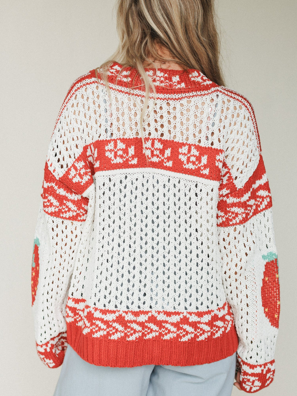 Love You Sweater - Red