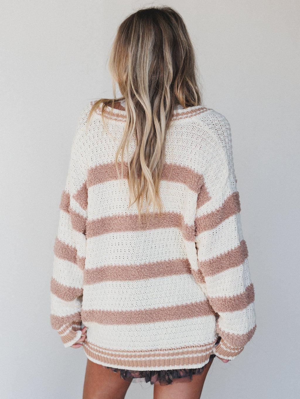 Newport Button Down Cardigan - Cream