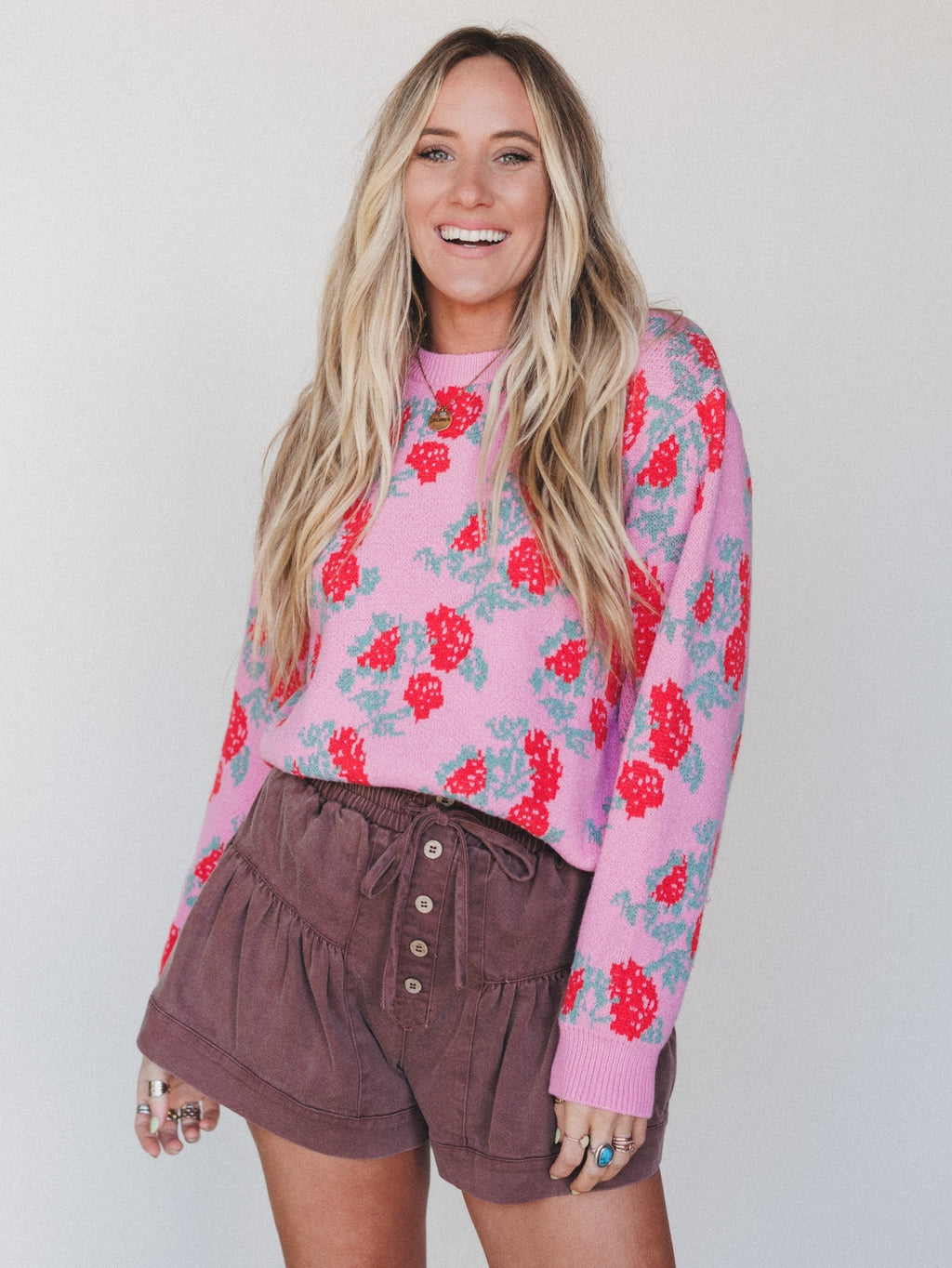 Warm Palette Sweater - Pink