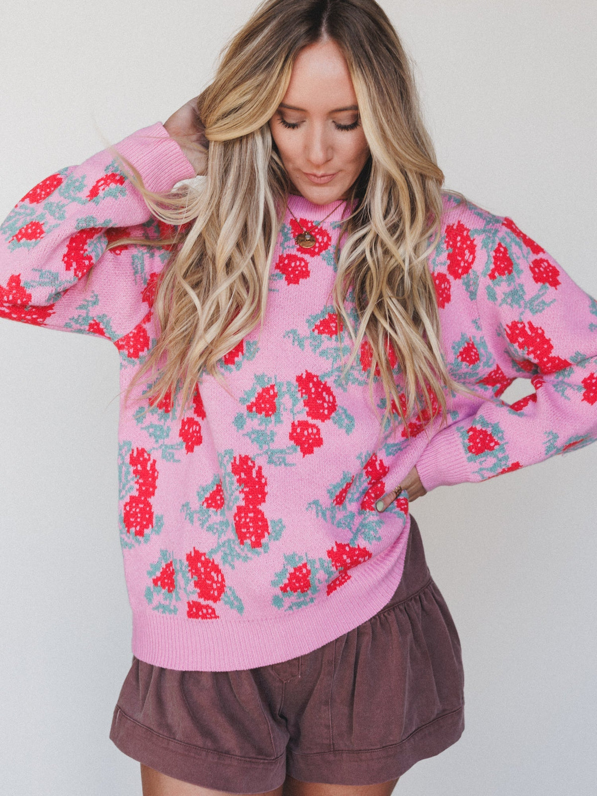 Warm Palette Sweater - Pink