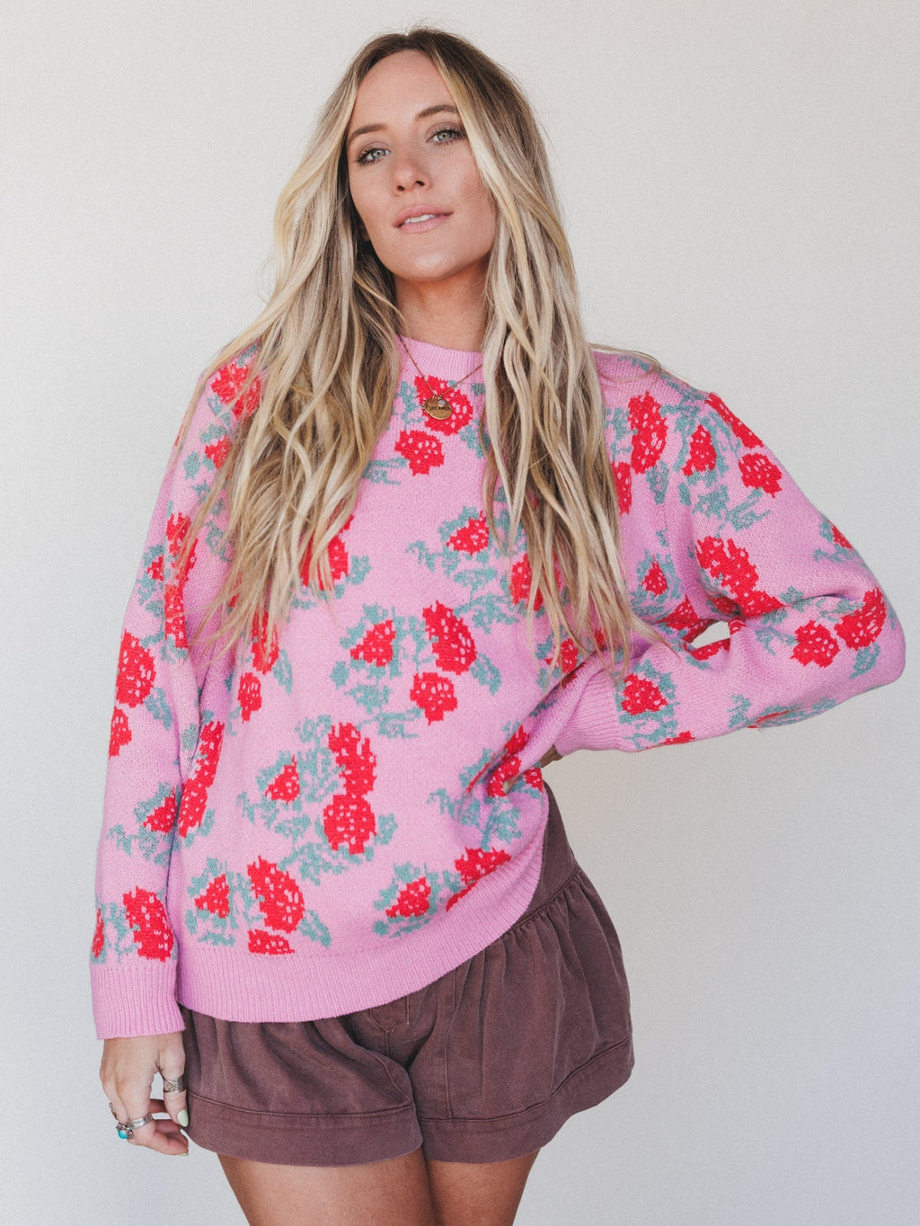 Warm Palette Sweater - Pink