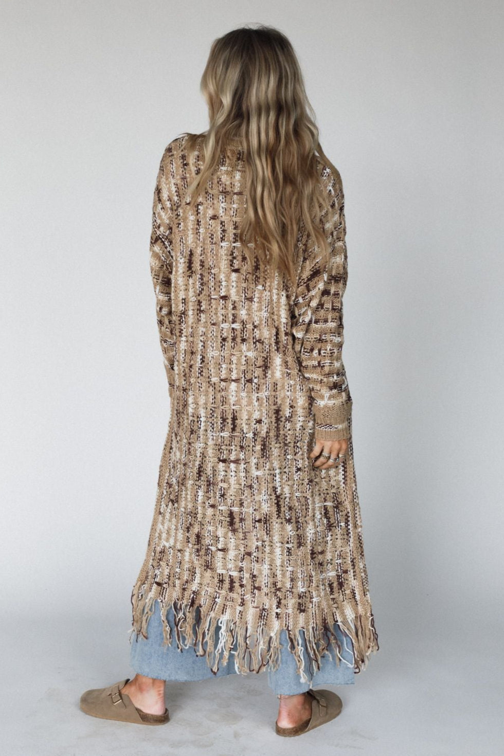 Evening Glow Cardigan - Latte