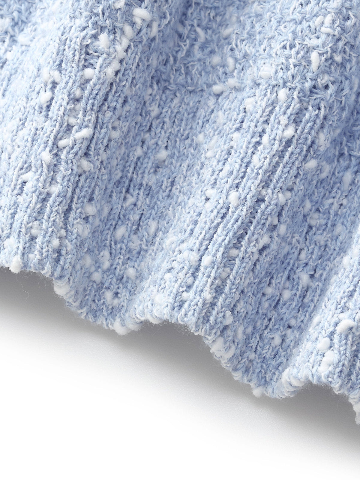 Frayed Edge Women Knit Top