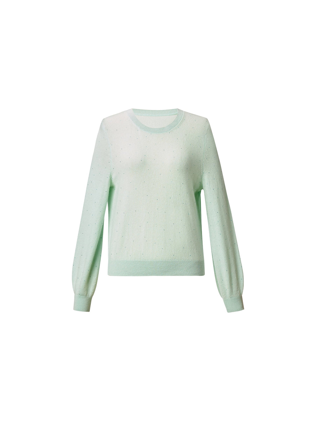 100% Cashmere Rhinestone Women Sweater