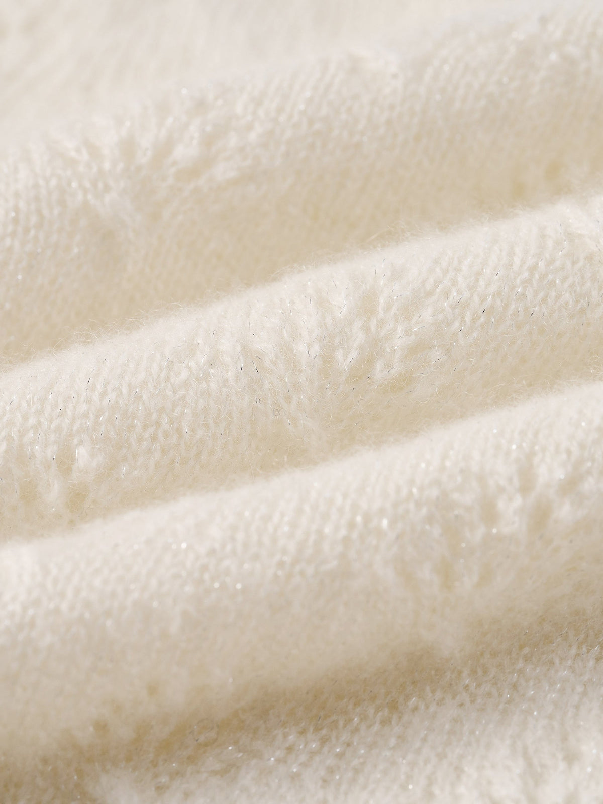 Cashmere Boat Neck Pointelle Knit Women Sweater