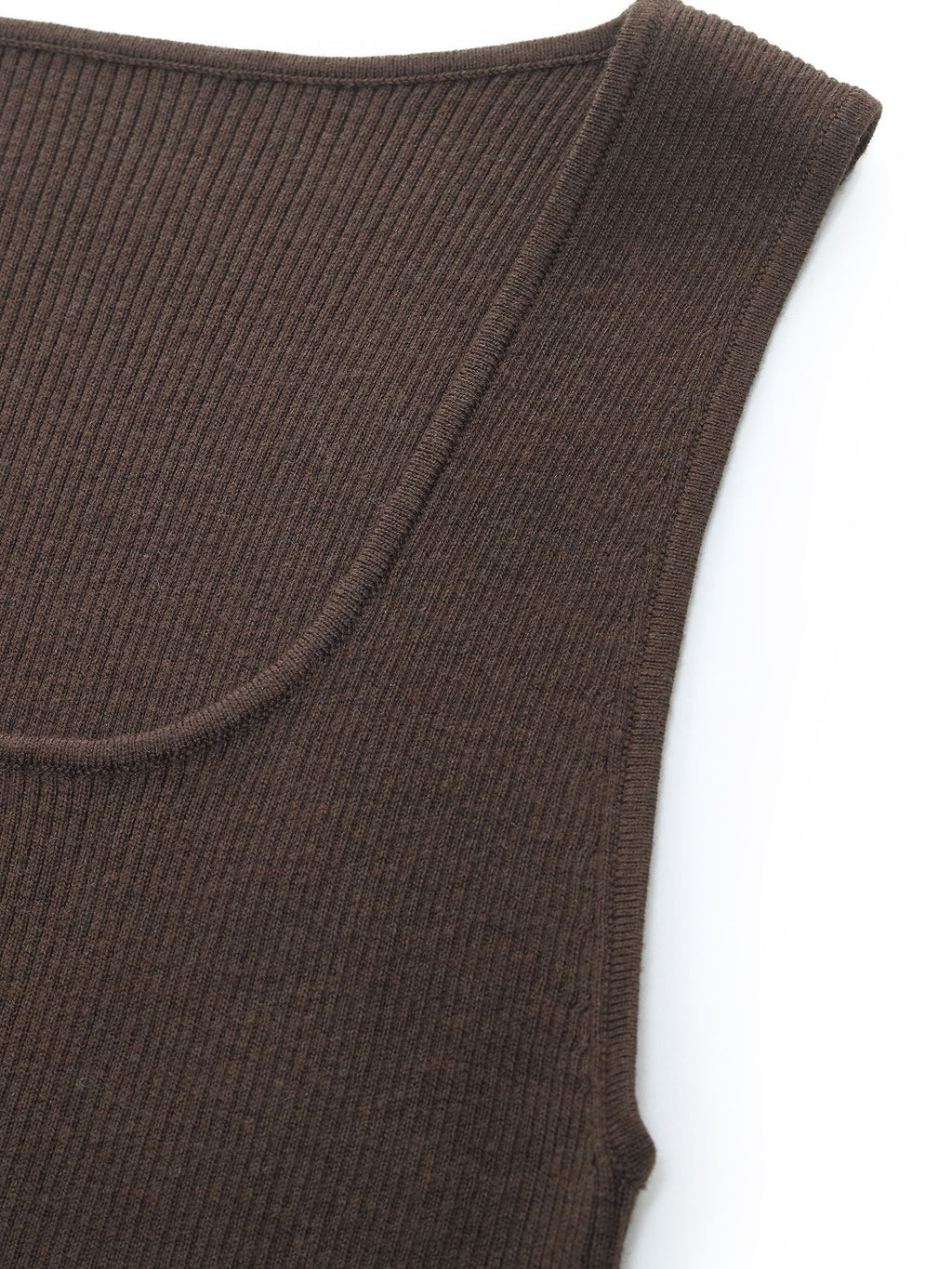 Square Neck Women Knit Tank Top