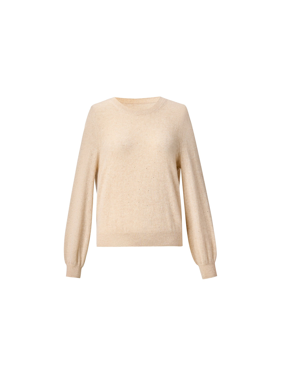 100% Cashmere Rhinestone Women Sweater