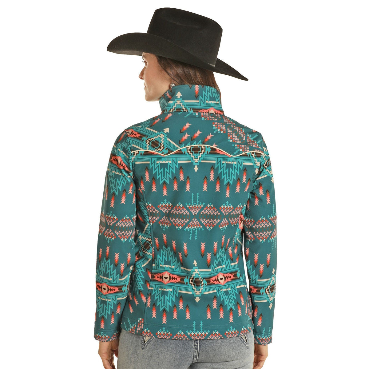 Powder River Women's Aztec Softshell Rodeo Jacket