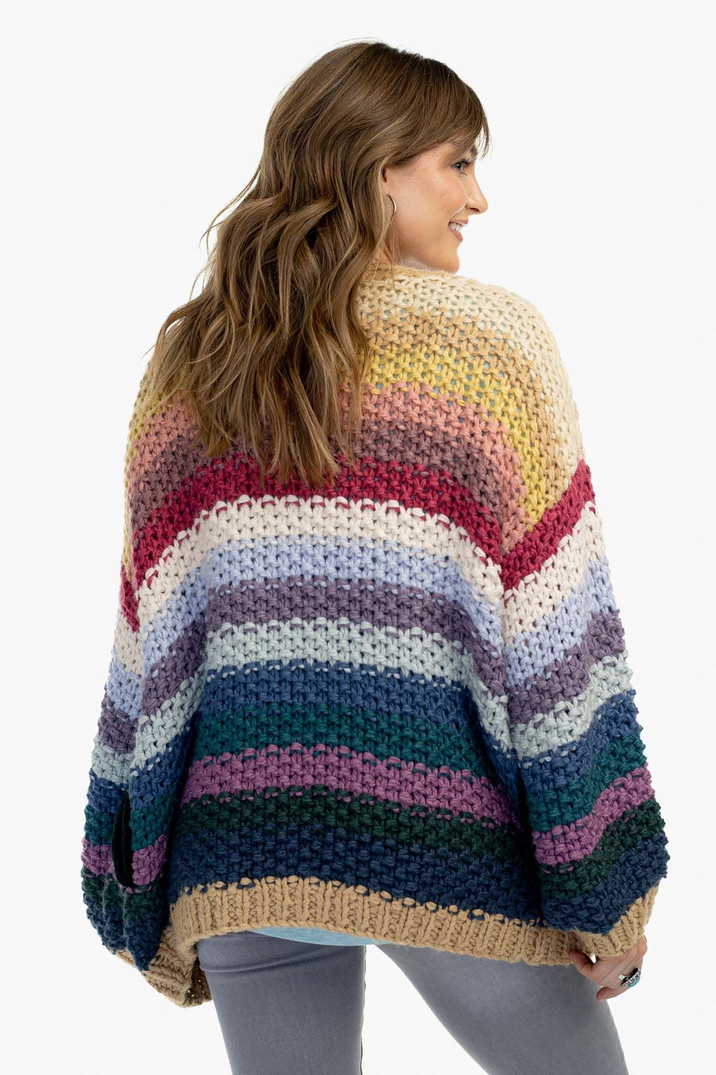 Wrapped up in Color Knit Cardigan - Neutral - Pre Order