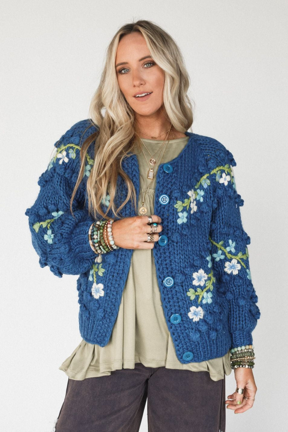 Just Dreamy Cardigan - Teal - Pre Order