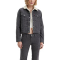 Levi Women's Original Sherpa Trucker Jacket - Blackened Pearl